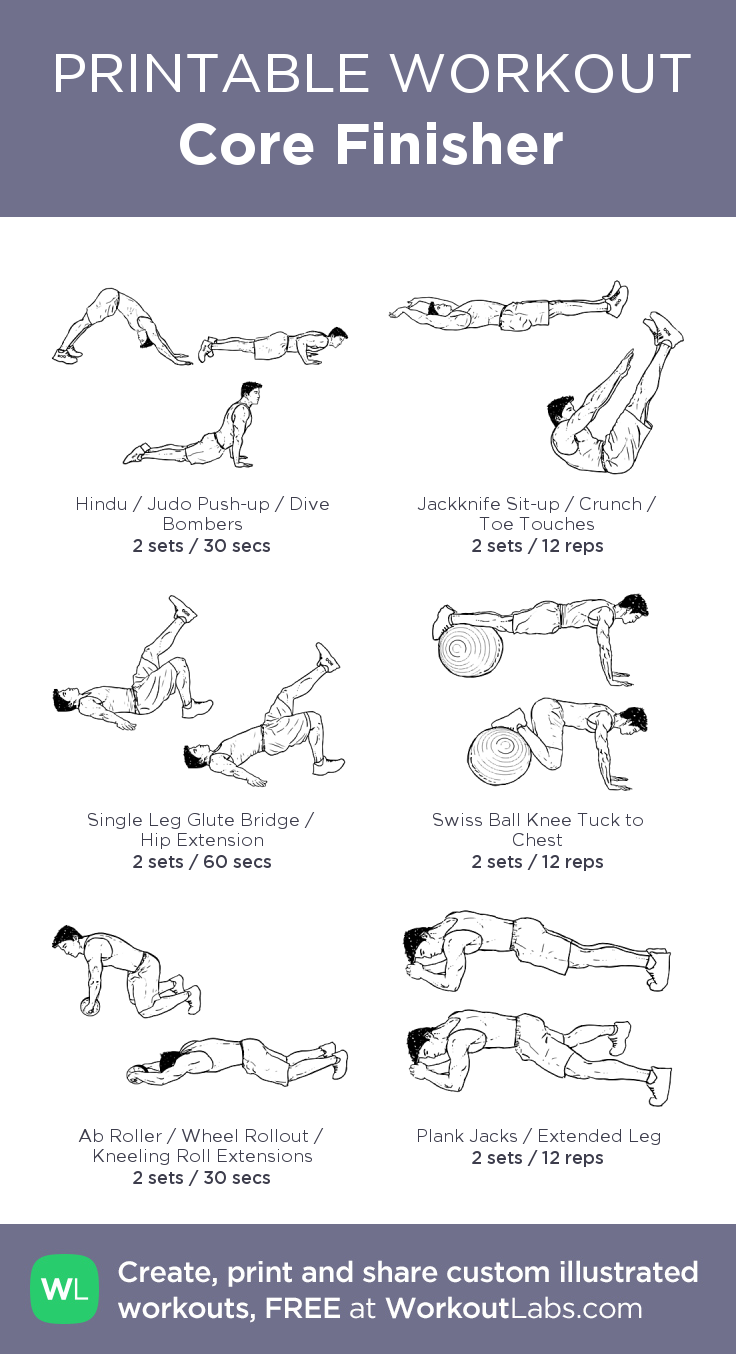 Printable Bodyweight Workout Plan Pdf
