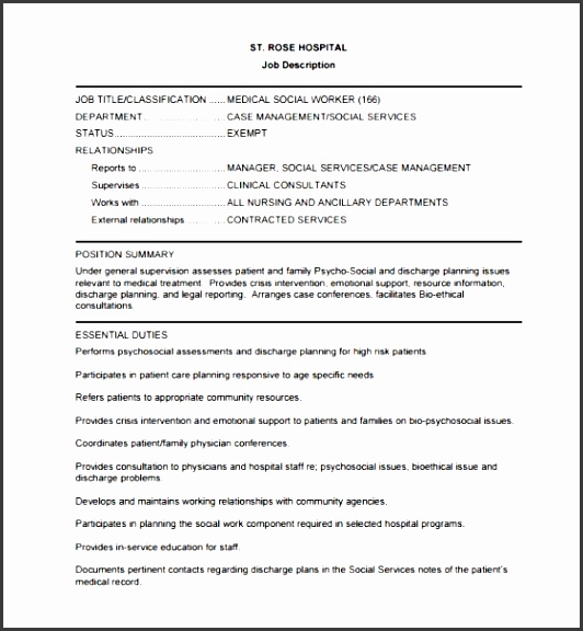 Printable Case Management Plan Template