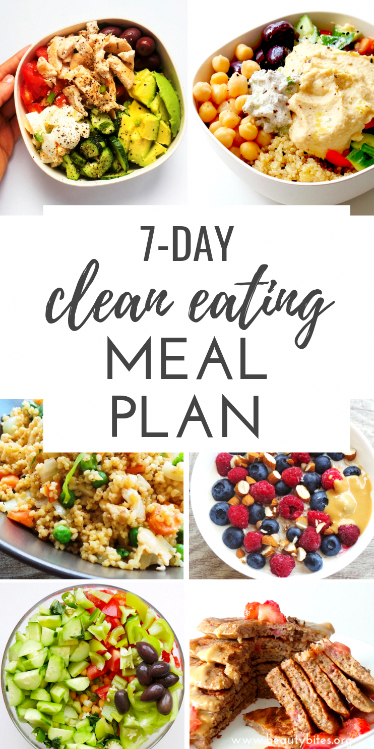 Printable Clean Eating Meal Plan Printable Word Searches