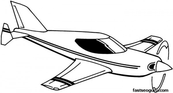 Printable Coloring Pages For Kids Flying Plane Printable Coloring 