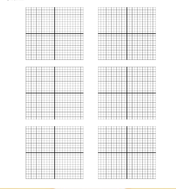 Printable Coordinate Plane Graph Paper