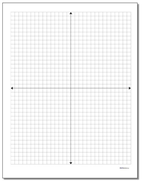 Printable Coordinate Plane Grids Printable Word Searches