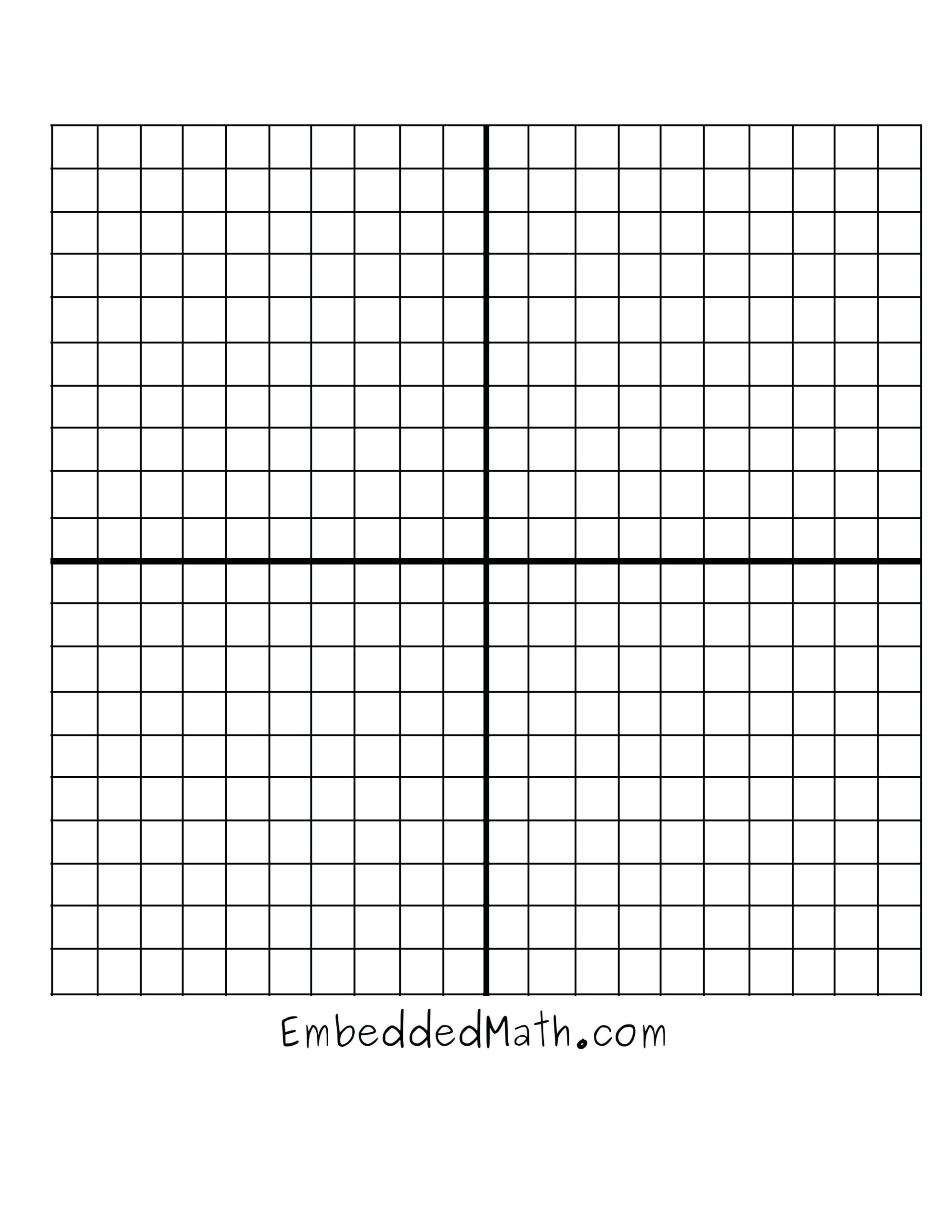 Printable Coordinate Planes Printable Coordinate Planes