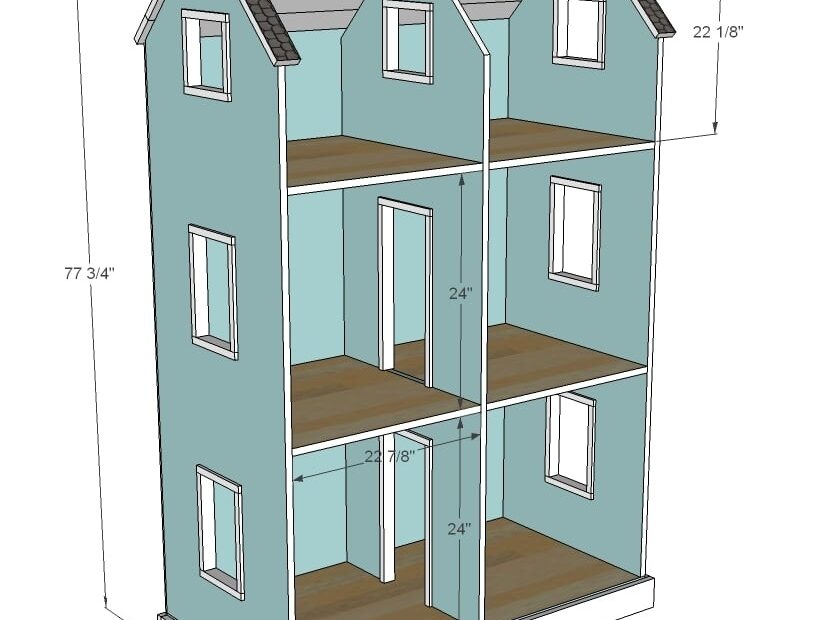 Printable Diy Dollhouse Plans