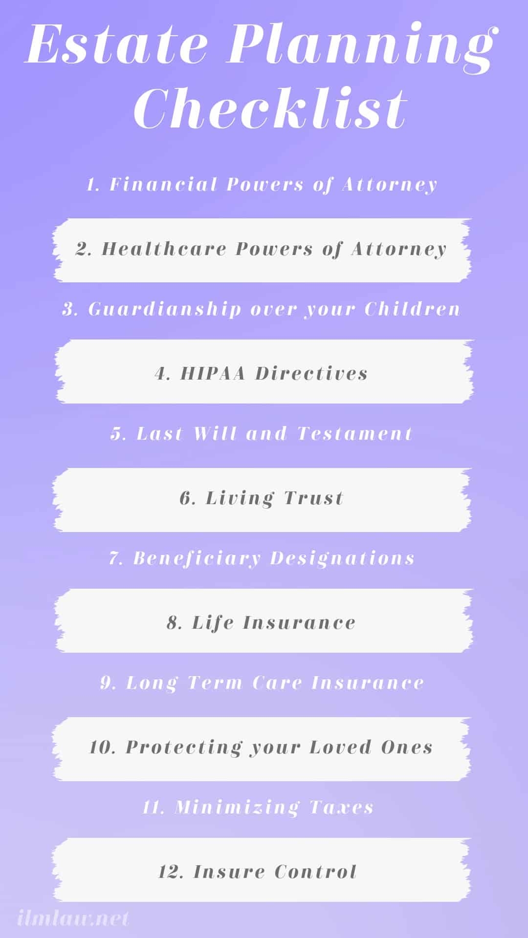 Printable Estate Planning Checklist