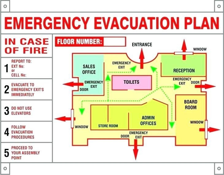 Printable Fire Escape Plan Template Image Result For Hotel Emergency 