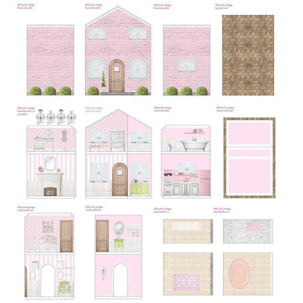 Printable Free Dollhouse Plans Matthew J Hillenbrand