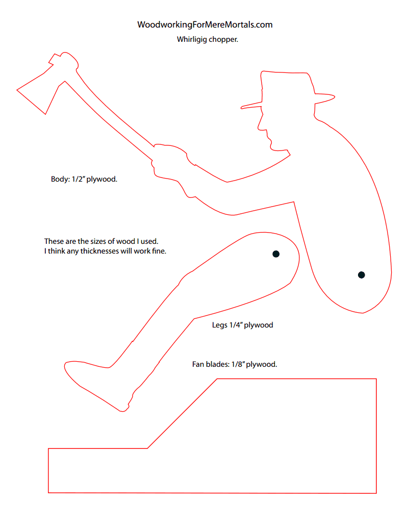 Printable Free Whirligig Plans Printable Templates Free