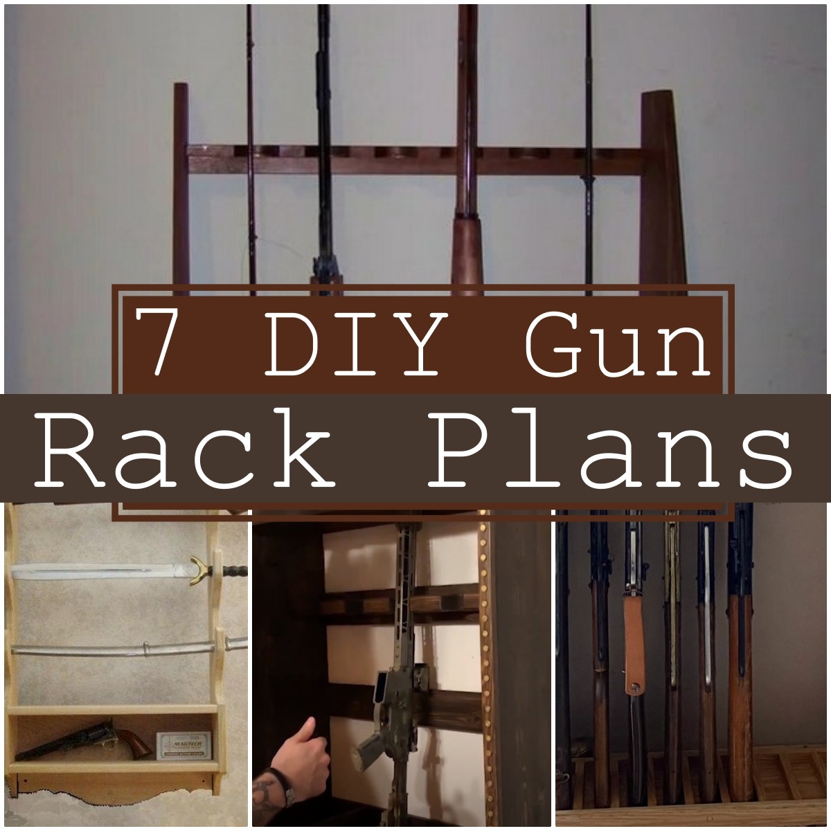 Printable Gun Rack Plans