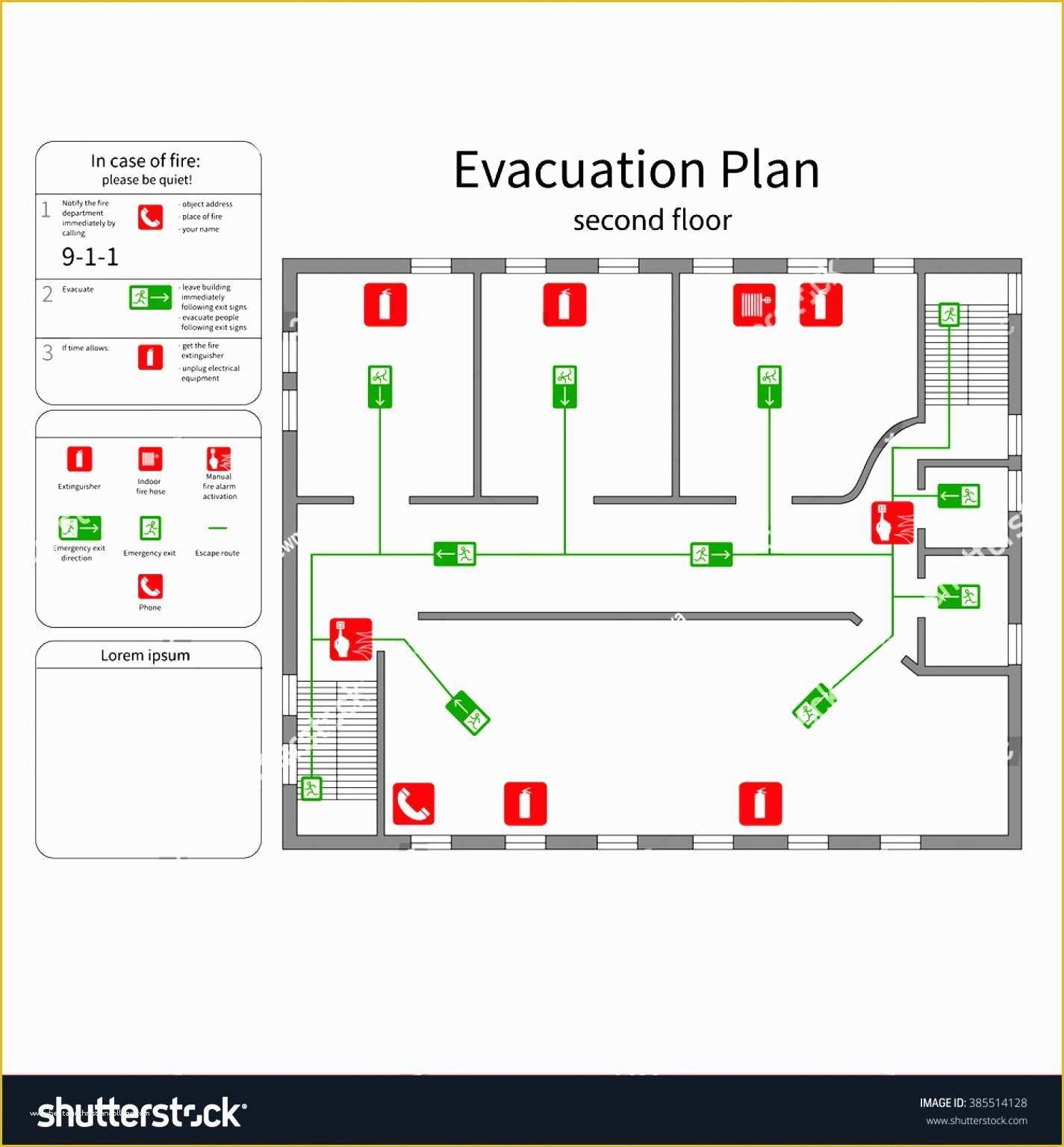 Printable Home Fire Escape Plan