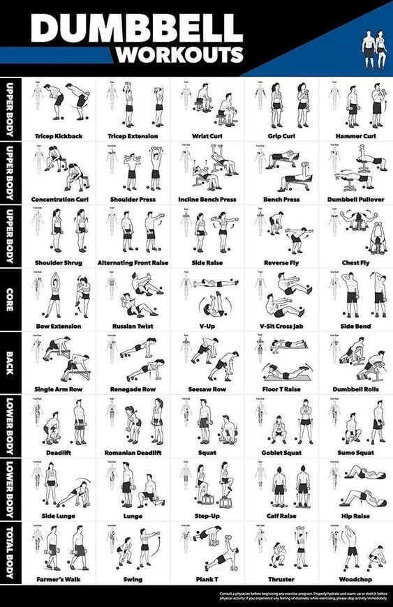 Printable Home Workout Plan Get Fit At Home With Ease 