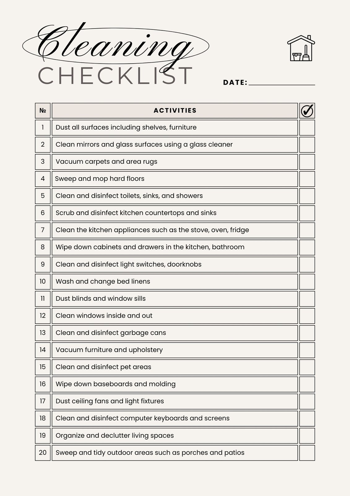 Printable House Inspection Checklist Template Printable Forms Free Online