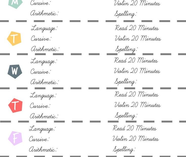 Printable Lesson Plan Calendar Calendar Template 2022