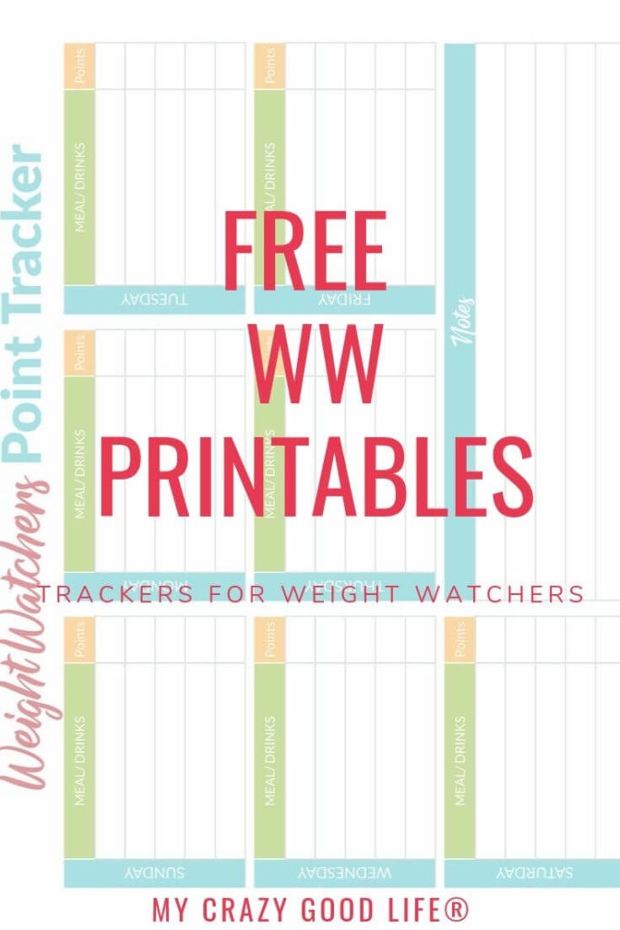 Printable Old Weight Watchers Exchange Plan