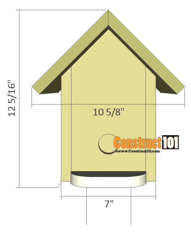Printable Peterson Bluebird House Plans