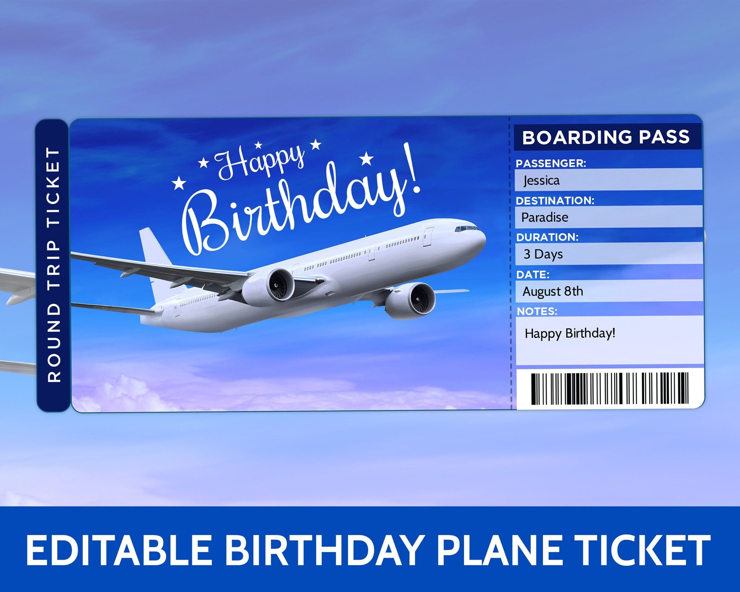 Printable Plane Ticket Template Dev onallcylinders