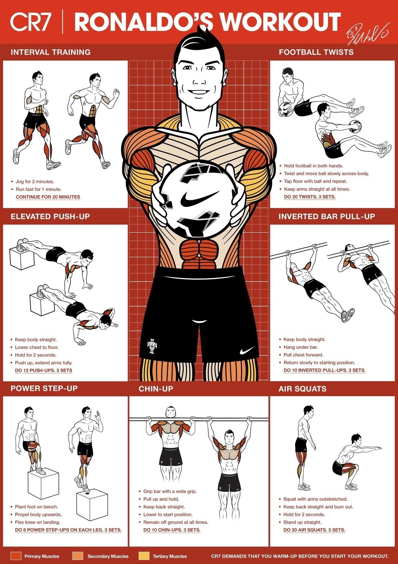 Printable Workout Soccer Workout Plan Educational Printable Activities