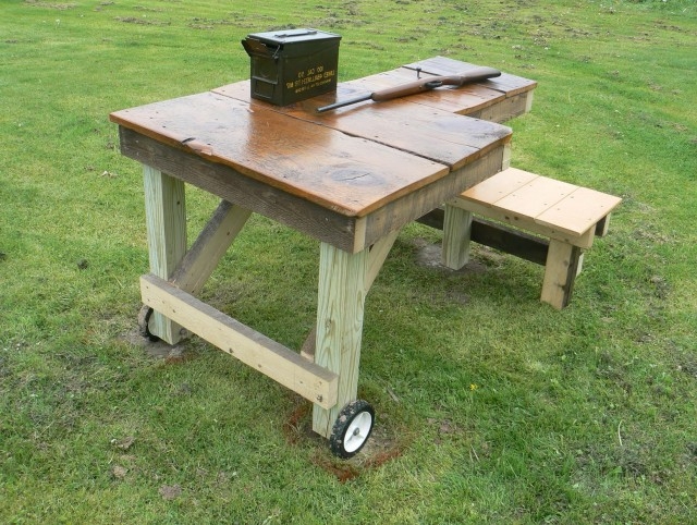Shooting Bench Plans Portable Home Design Ideas