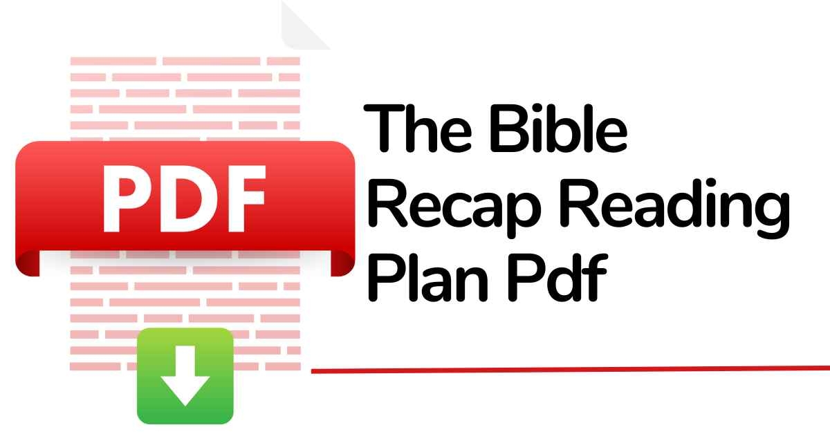 The Bible Recap Printable Reading Plan Vrogue co