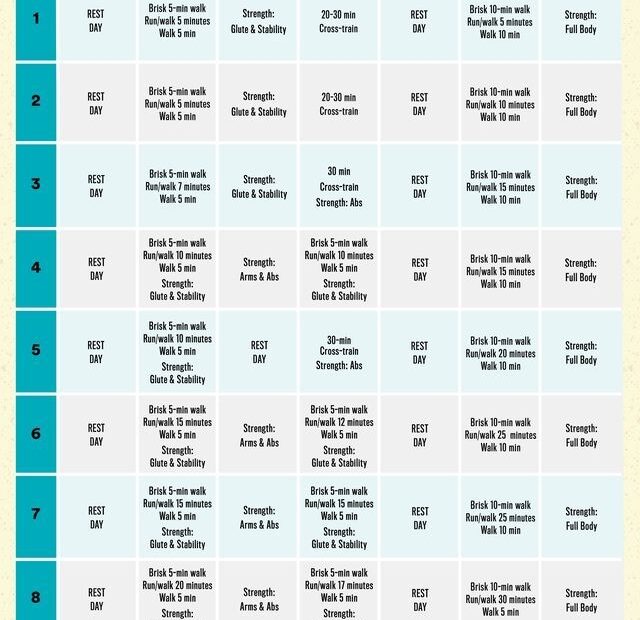 This Couch To 5K Training Plan Will Help You Conquer Your First Race