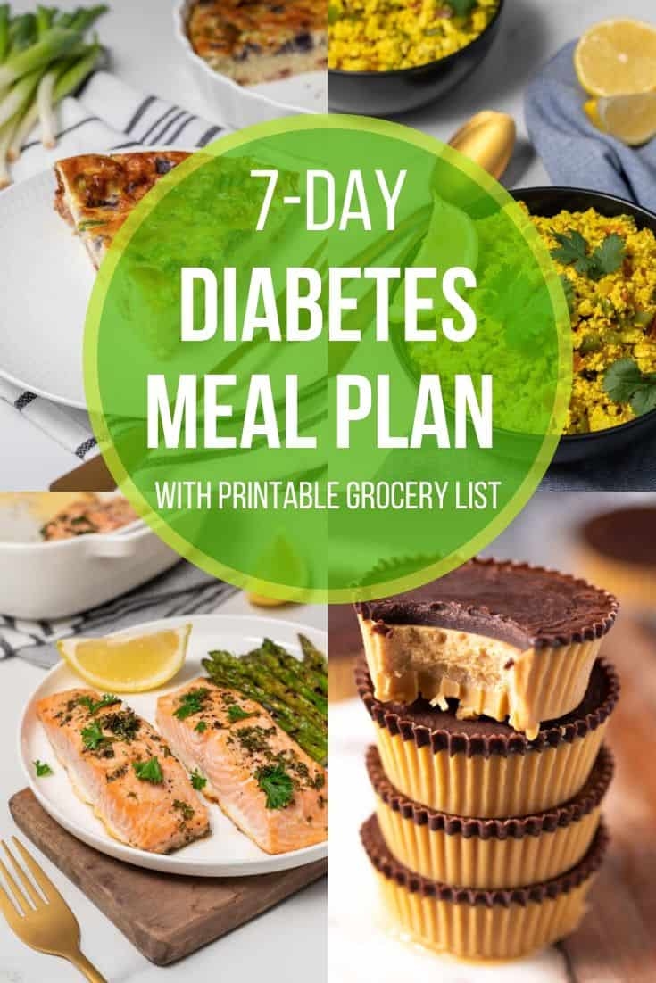 Type 2 Diabetes Printable Diabetic Meal Plan Printable Forms Free Online