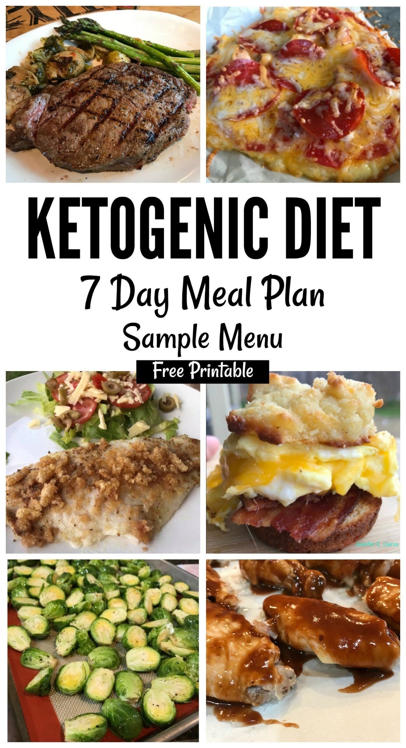 Use This Printable Keto Diet Meal Plan To Help You Get Started On The 