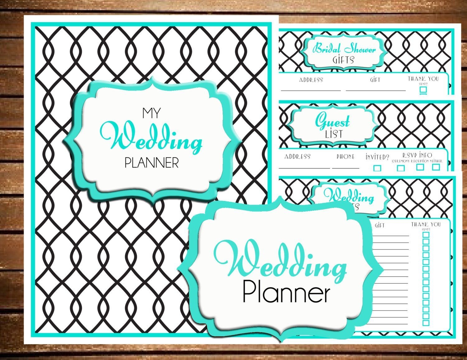 Wedding Planning Binder Printables