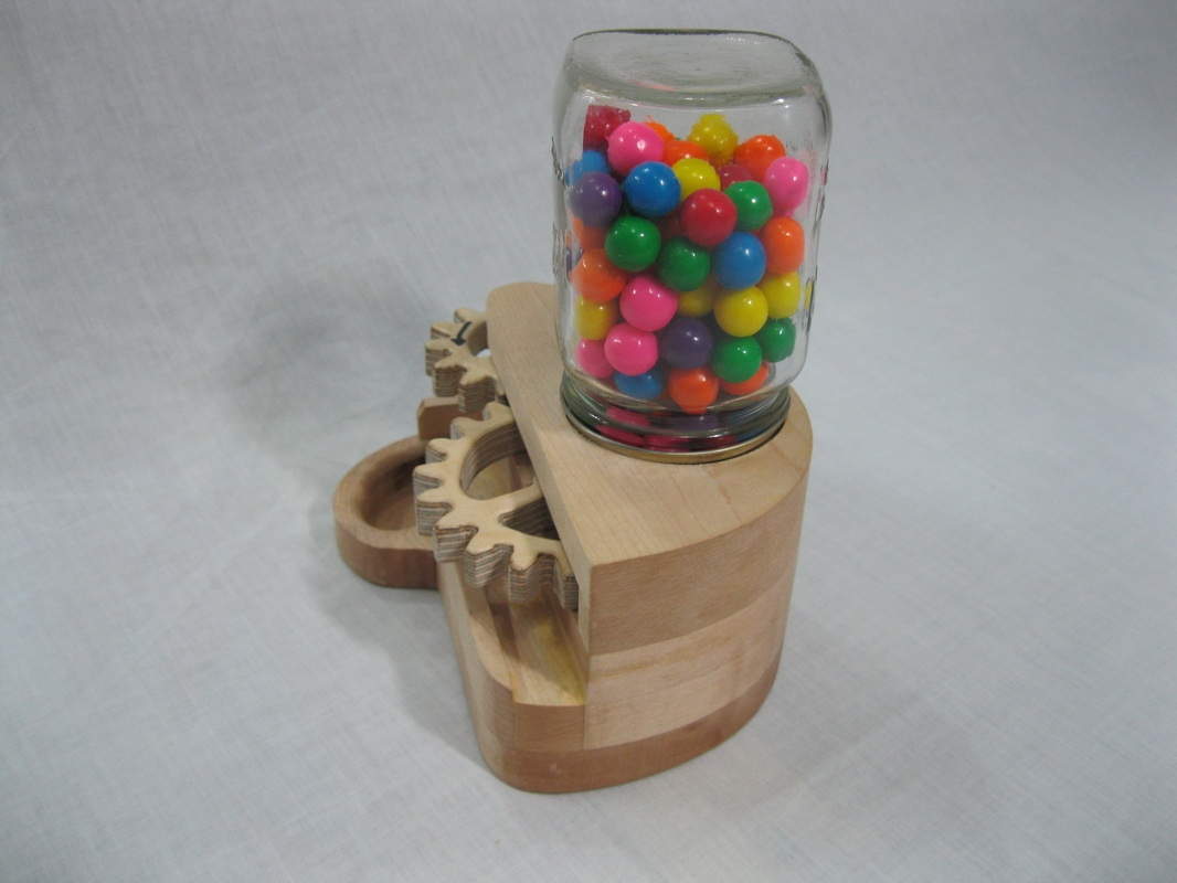 Wooden Gumball Machine The Wooden Contraption