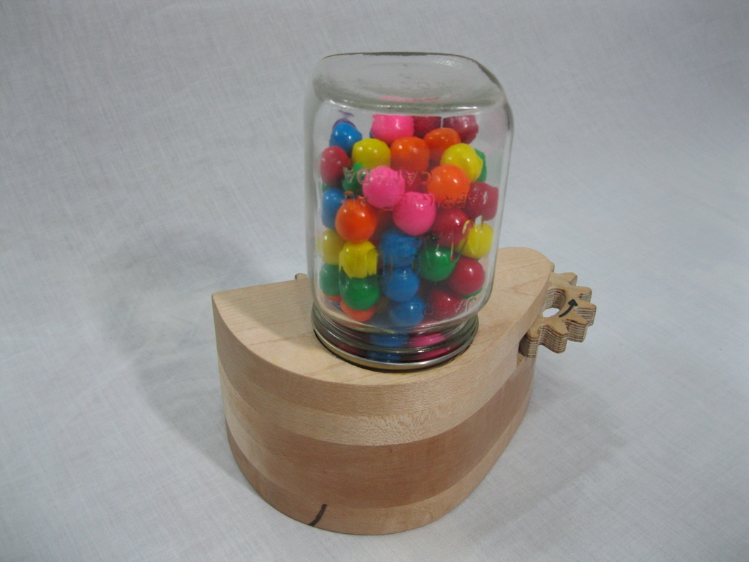 Wooden Gumball Machine The Wooden Contraption